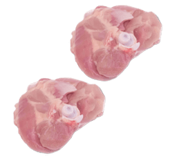 Pata y muslo desh. x paq.